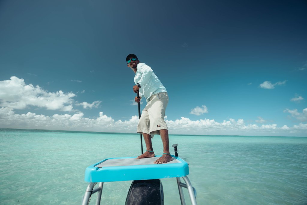 A guide permit fishing in belize