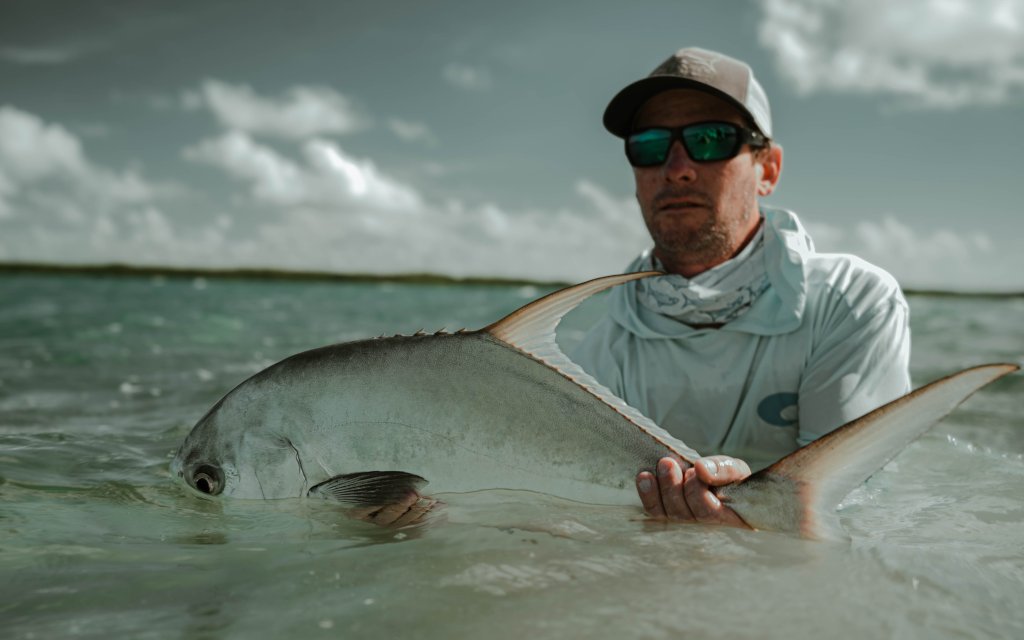 holding a permit in the water 